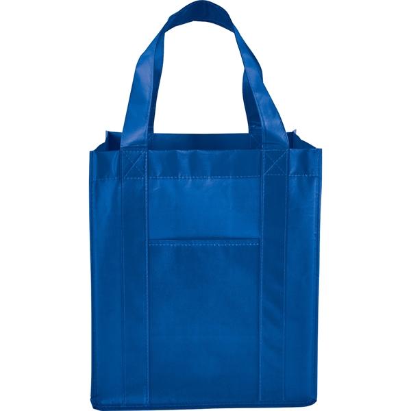 Deluxe Laminated Non-Woven Grocery Tote - Image 21