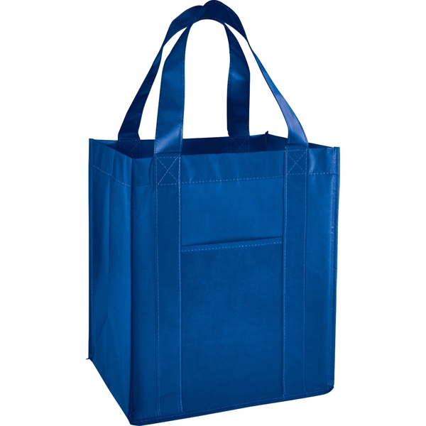 Deluxe Laminated Non-Woven Grocery Tote - Image 22