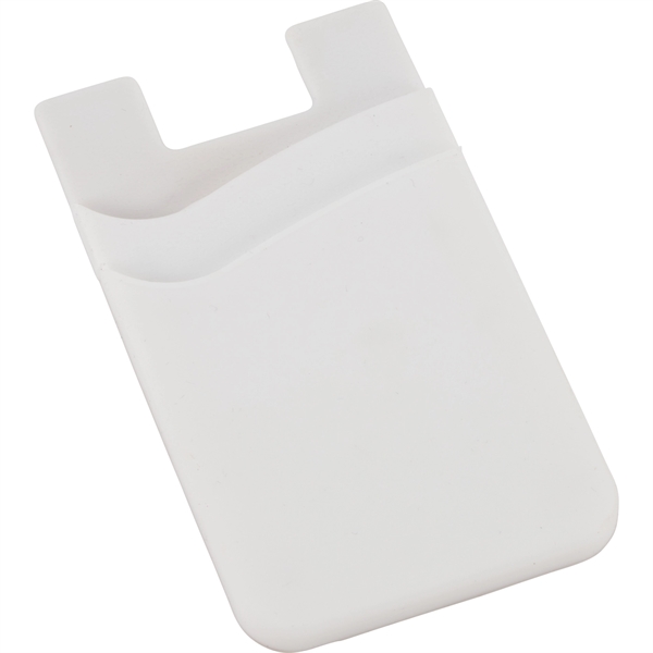 Dual Pocket Slim Silicone Phone Wallet - Image 22