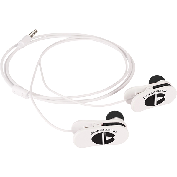 Clip On Wired Earbuds - Image 1