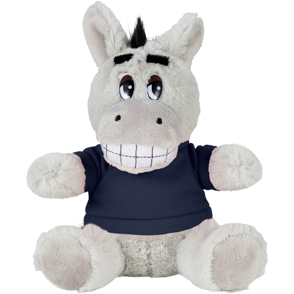 6" Plush Donkey with Shirt - Image 11