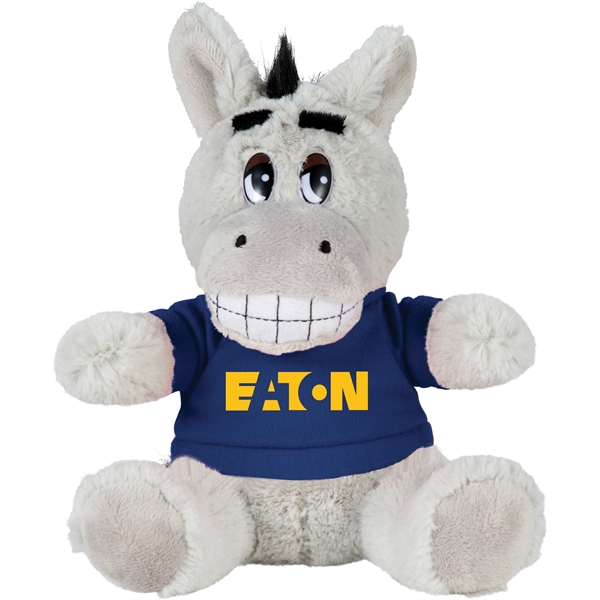 6" Plush Donkey with Shirt - Image 18