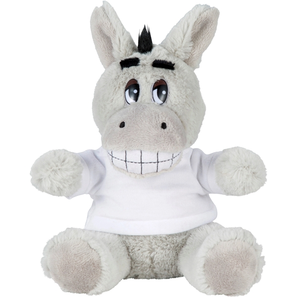 6" Plush Donkey with Shirt - Image 19