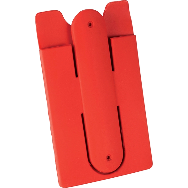 Silicone Phone Wallet with Stand - Image 9
