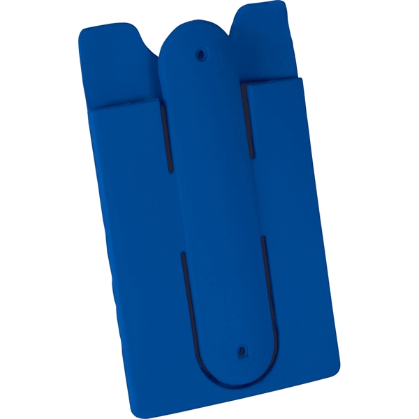 Silicone Phone Wallet with Stand - Image 17