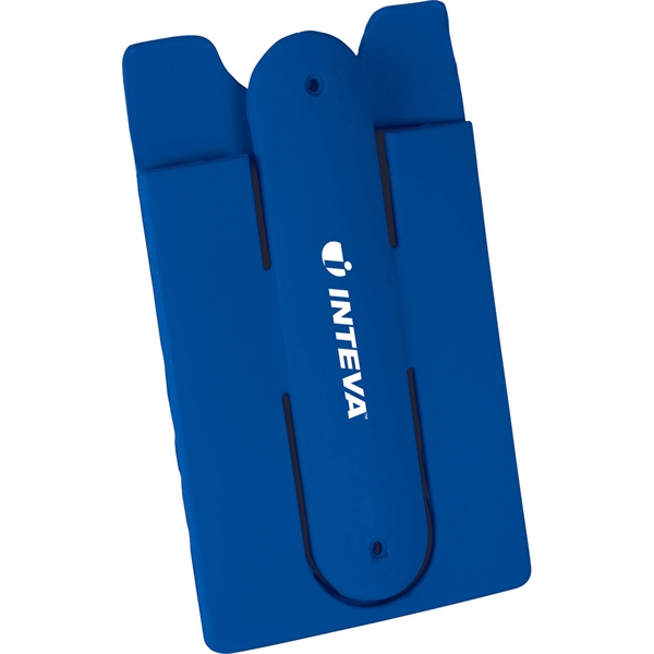 Silicone Phone Wallet with Stand - Image 18