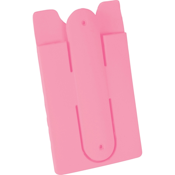 Silicone Phone Wallet with Stand - Image 21