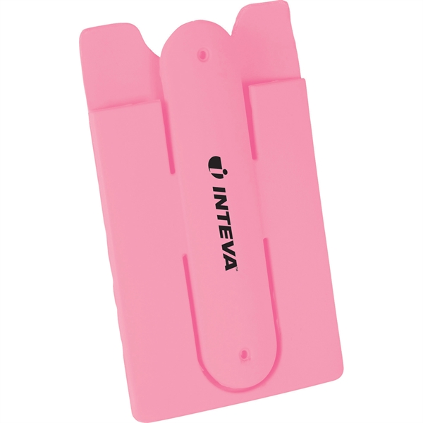 Silicone Phone Wallet with Stand - Image 22