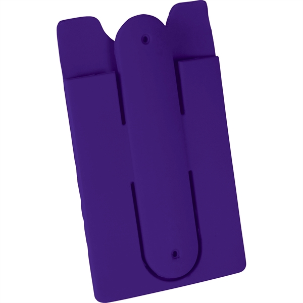 Silicone Phone Wallet with Stand - Image 23