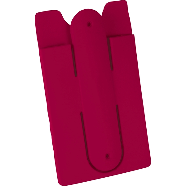 Silicone Phone Wallet with Stand - Image 28