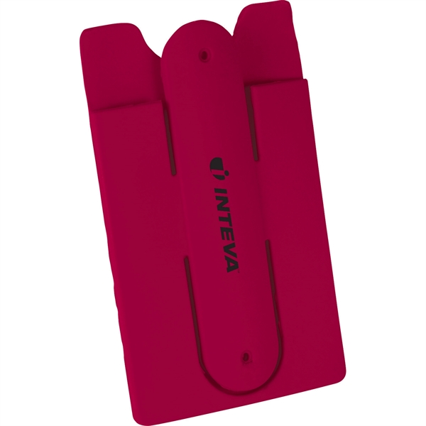 Silicone Phone Wallet with Stand - Image 29
