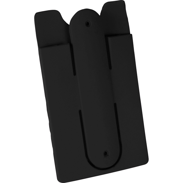 Silicone Phone Wallet with Stand - Image 37