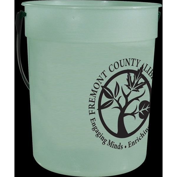 87oz Glow-in-the-Dark Pail with Handle - Image 1