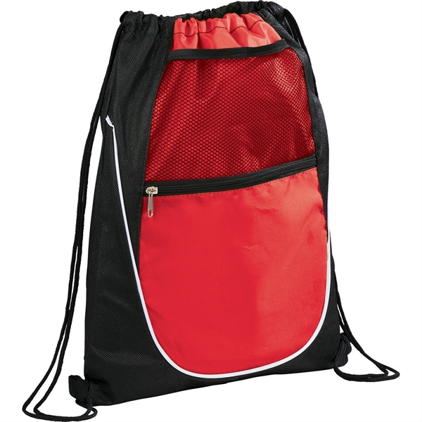 Locker Mesh Pocket Drawstring Bag - Image 7