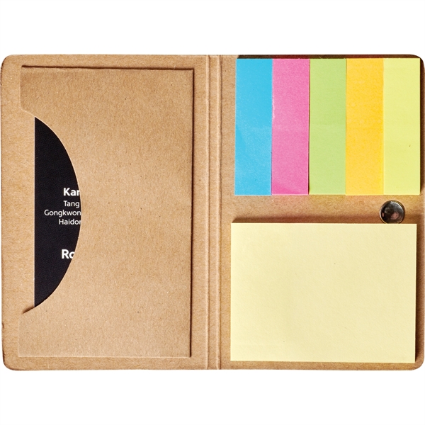 Sticky Notes with Business Card Holder - Image 7