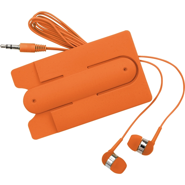 Silicone Card Wallet and Wired Earbuds - Image 9
