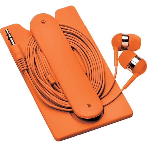 Silicone Card Wallet and Wired Earbuds - Image 10