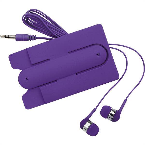Silicone Card Wallet and Wired Earbuds - Image 12