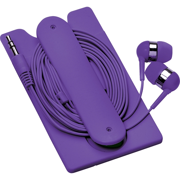 Silicone Card Wallet and Wired Earbuds - Image 13