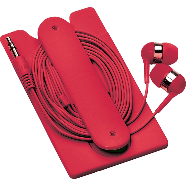 Silicone Card Wallet and Wired Earbuds - Image 16