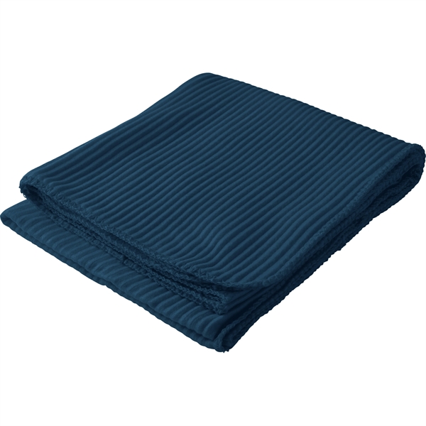 Ribbed Fleece Blanket - Image 5
