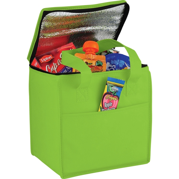 Cube 9-Can Non-Woven Lunch Cooler - Image 10