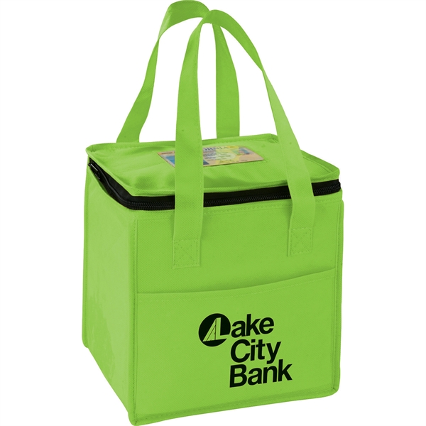 Cube 9-Can Non-Woven Lunch Cooler - Image 12
