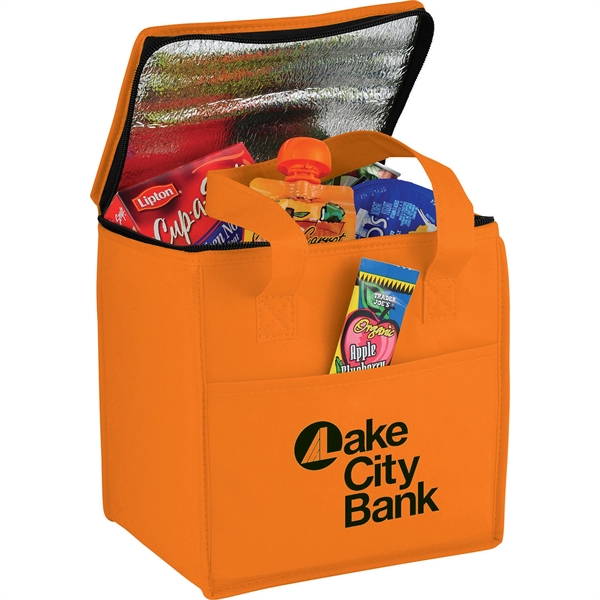 Cube 9-Can Non-Woven Lunch Cooler - Image 19
