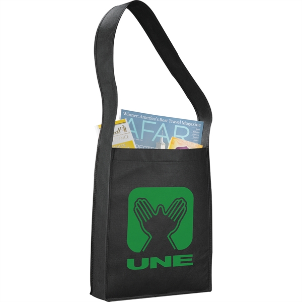 Cross Town Non-Woven Shoulder Tote - Image 5