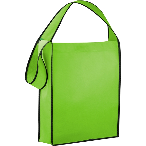 Cross Town Non-Woven Shoulder Tote - Image 6