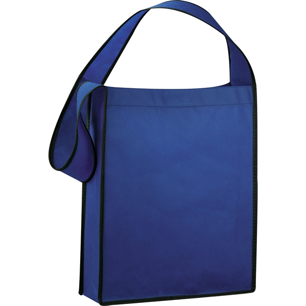 Cross Town Non-Woven Shoulder Tote - Image 8