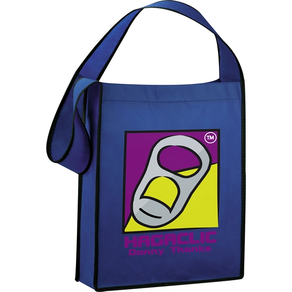 Cross Town Non-Woven Shoulder Tote - Image 9