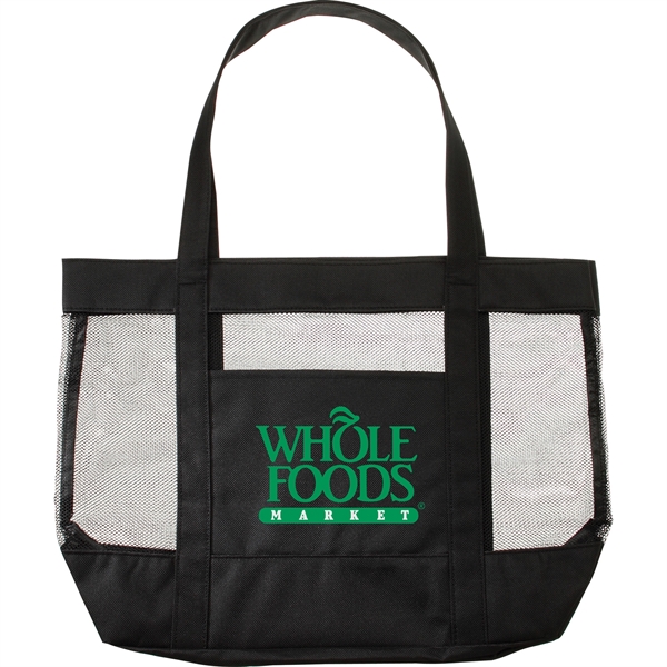 Surfside Mesh Accent Tote - Image 1