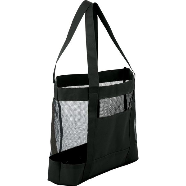 Surfside Mesh Accent Tote - Image 2