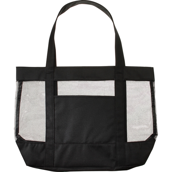Surfside Mesh Accent Tote - Image 6