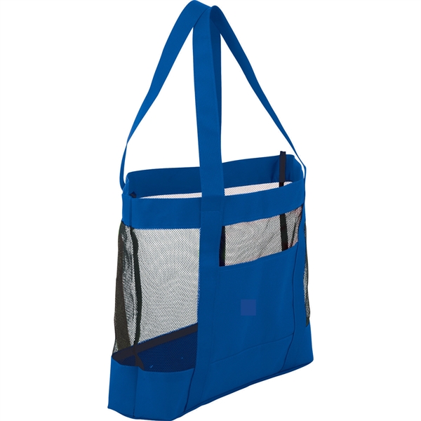 Surfside Mesh Accent Tote - Image 8