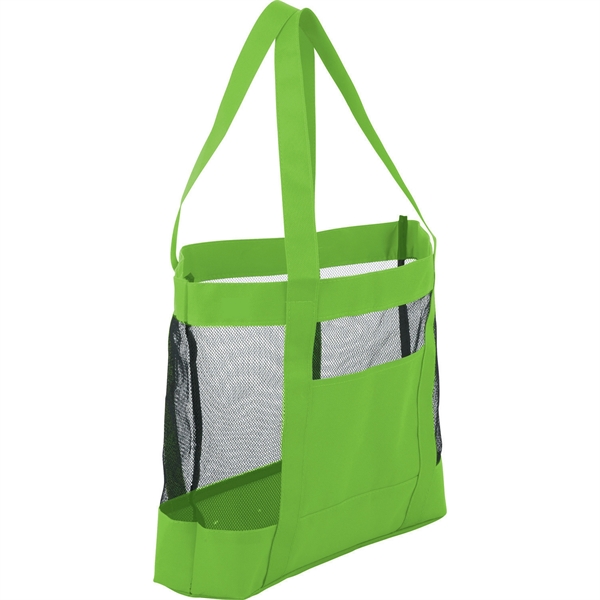 Surfside Mesh Accent Tote - Image 17