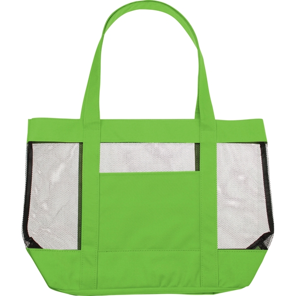 Surfside Mesh Accent Tote - Image 18