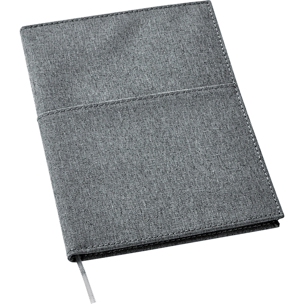 5"x 7" Canvas Pocket Refillable Notebook - Image 4