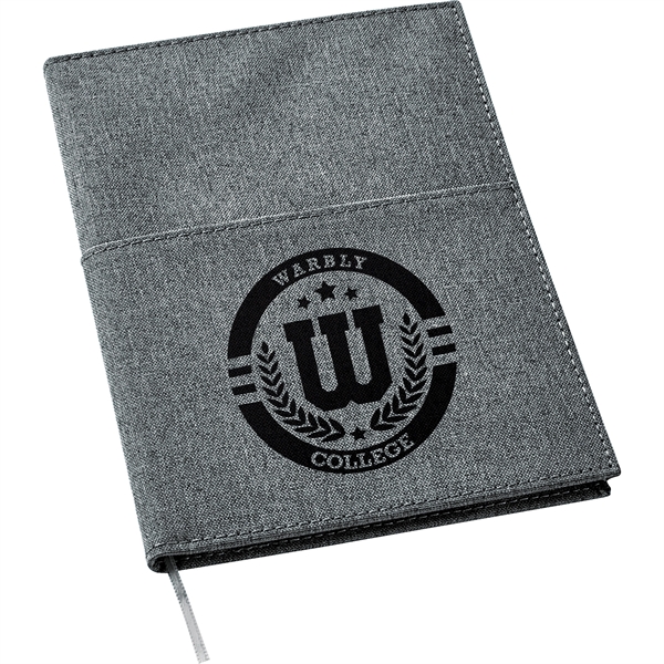 5"x 7" Canvas Pocket Refillable Notebook - Image 5