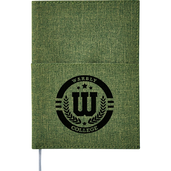 5"x 7" Canvas Pocket Refillable Notebook - Image 9