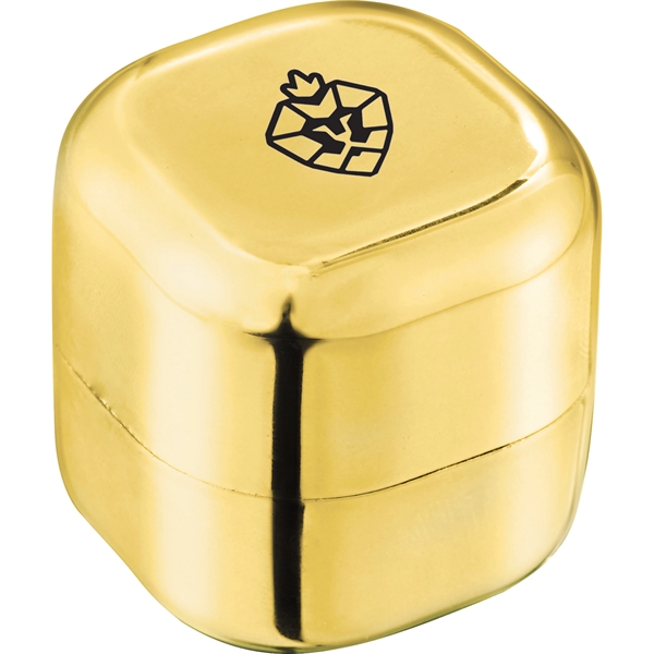 Metallic Wax-Free Non-SPF Lip Balm Cube - Image 5