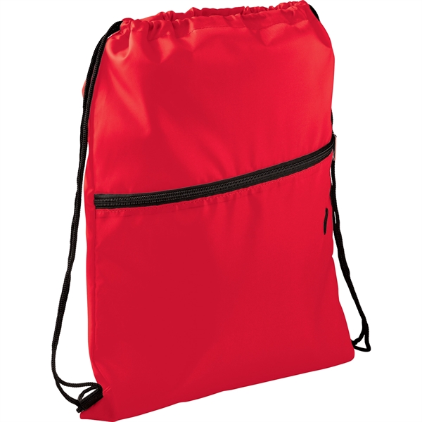 Insulated Zippered Drawstring Bag - Image 16
