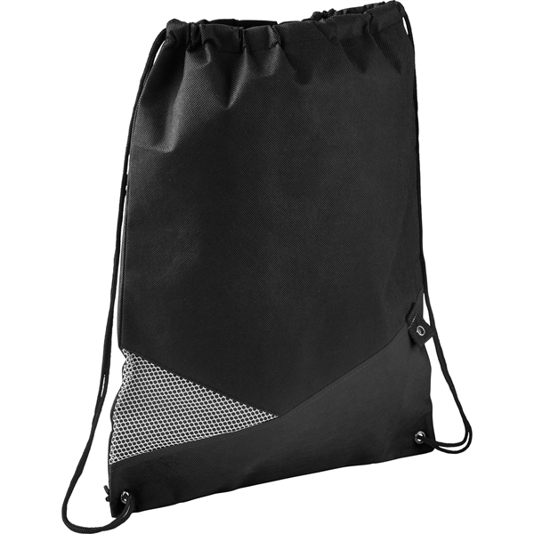 Mesh Non-Woven Drawstring Bag - Image 3