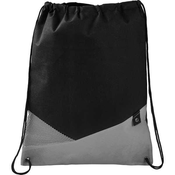Mesh Non-Woven Drawstring Bag - Image 5