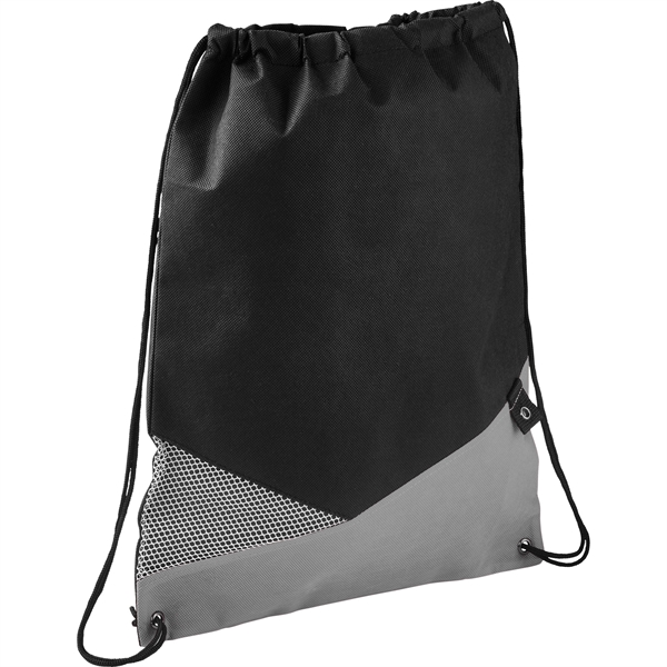 Mesh Non-Woven Drawstring Bag - Image 6