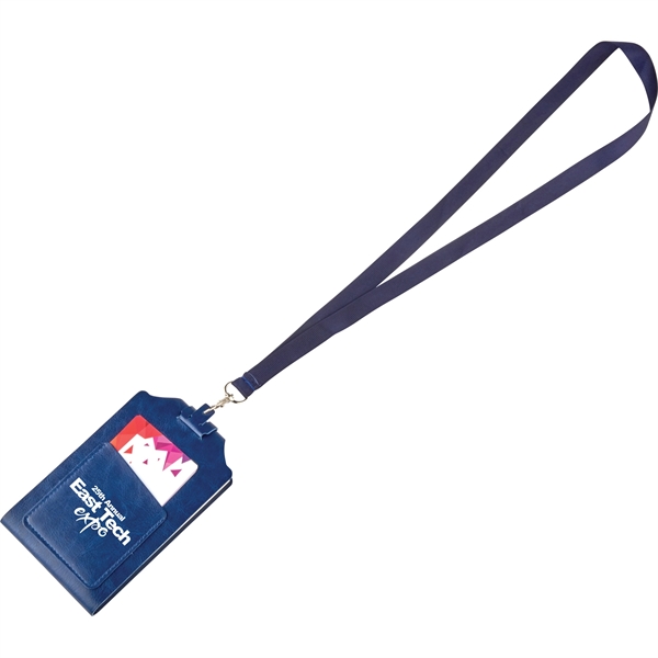 Event Lanyard with Pocket Notes Pad - Image 11