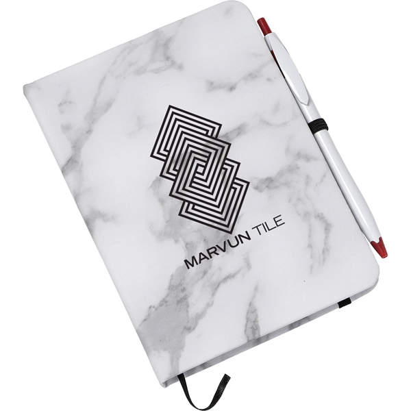 5" x 7" Marble Notebook - Image 1