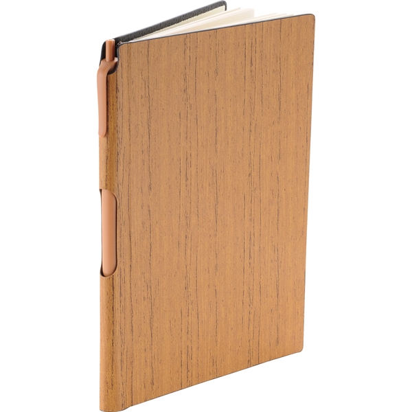 6" x 8.5" Bari Notebook with Pen - Image 5