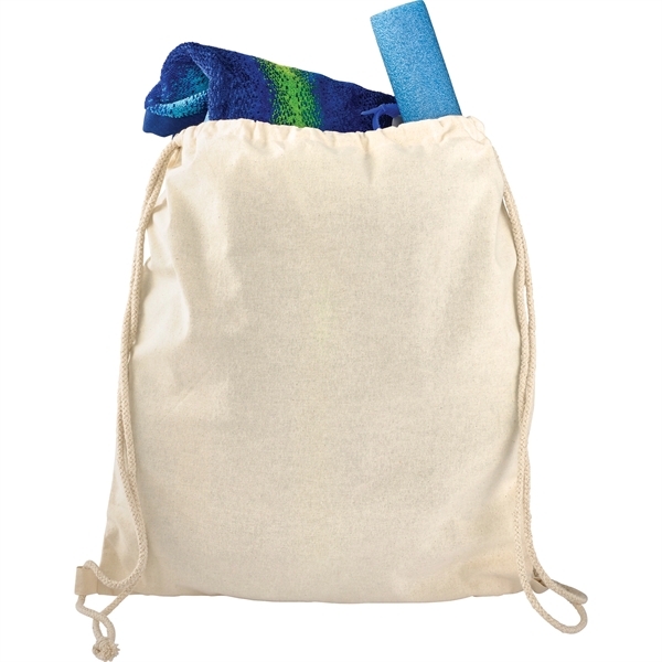 Large Cotton Drawstring Bag - Image 11